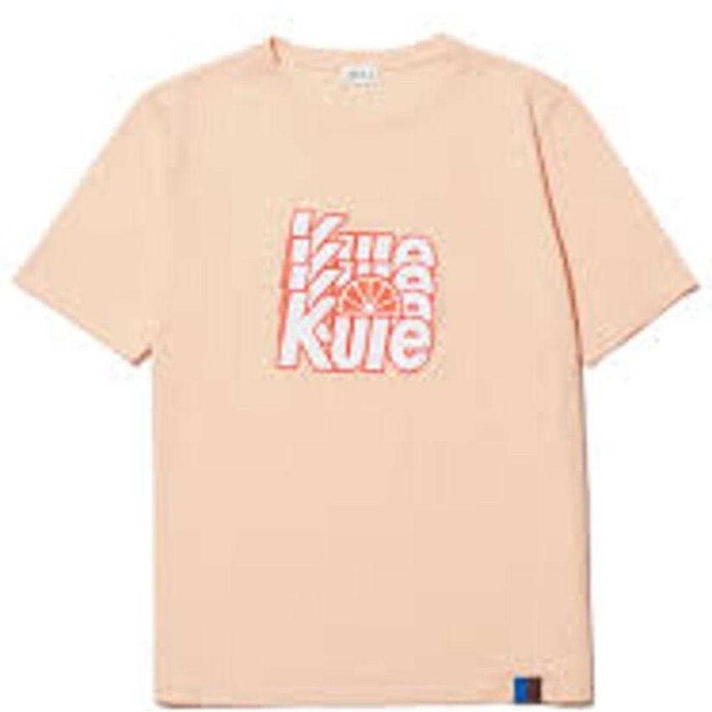 THE MODERN KULE ORANGE SLICE PEACH Tee Womens Size M NWOT NEW